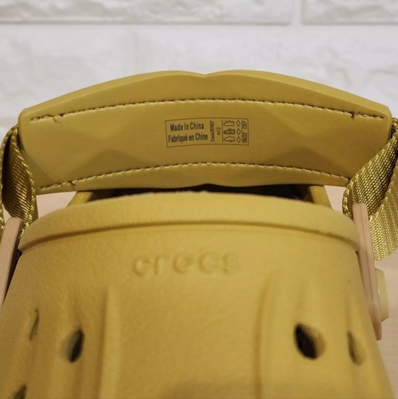 Crocs Echo Clog Mens Size 12 Desert Grass 207937-76A - Picture 8 of 10